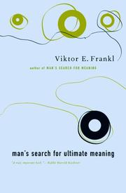 Man’s Search for Meaning cover
